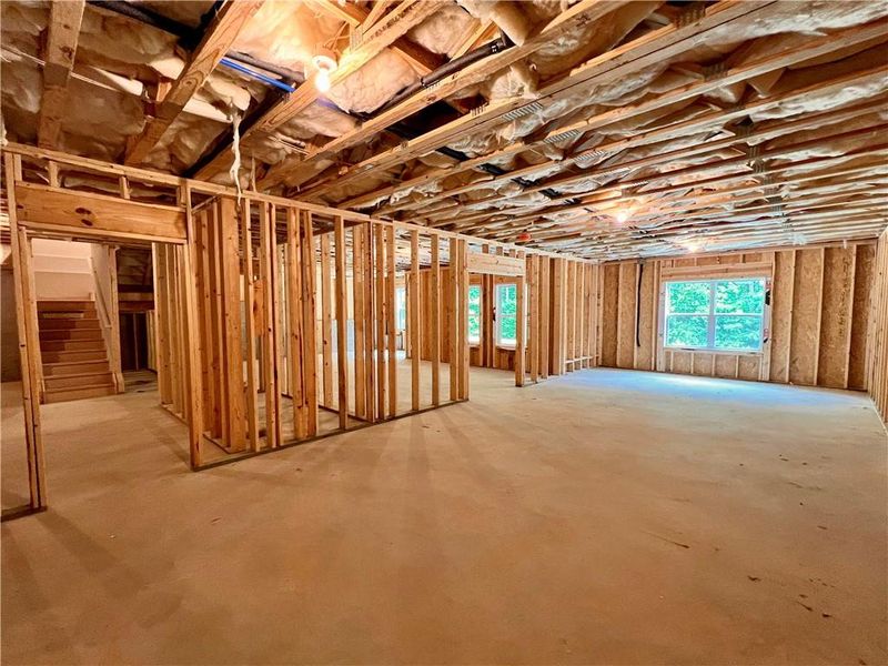 In-progress construction of a new home in , Jefferson, GA (Image 51).