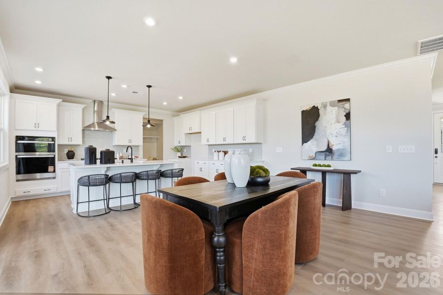 Furnished interior view inside a new home in Blair Place, Monroe (Image 23).