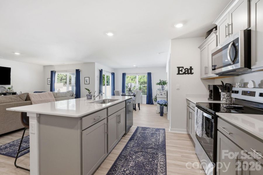 Furnished interior view inside a new home in Woodhaven at Chester, Chester (Image 15).