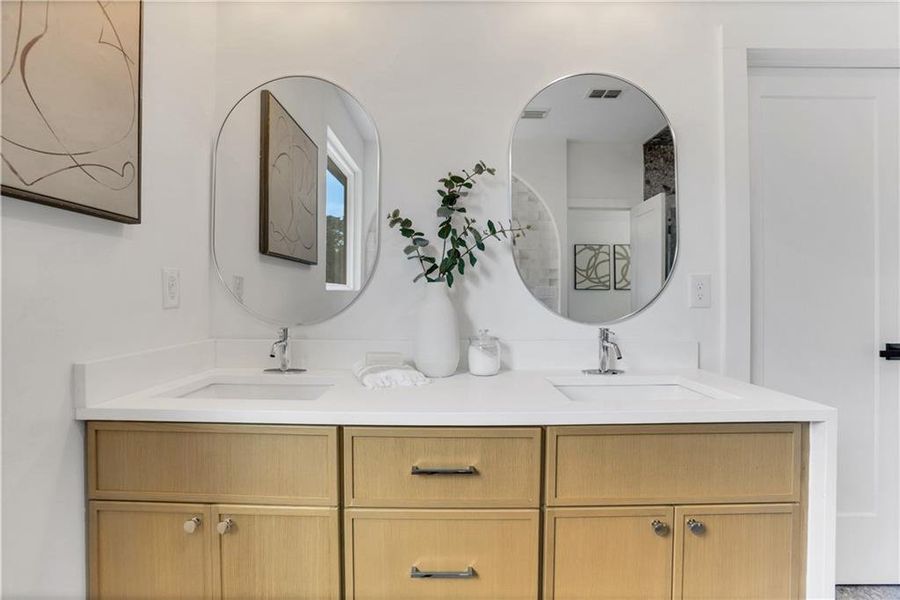 Close-up of interior finishes inside a home in , Scottdale (Image 24).