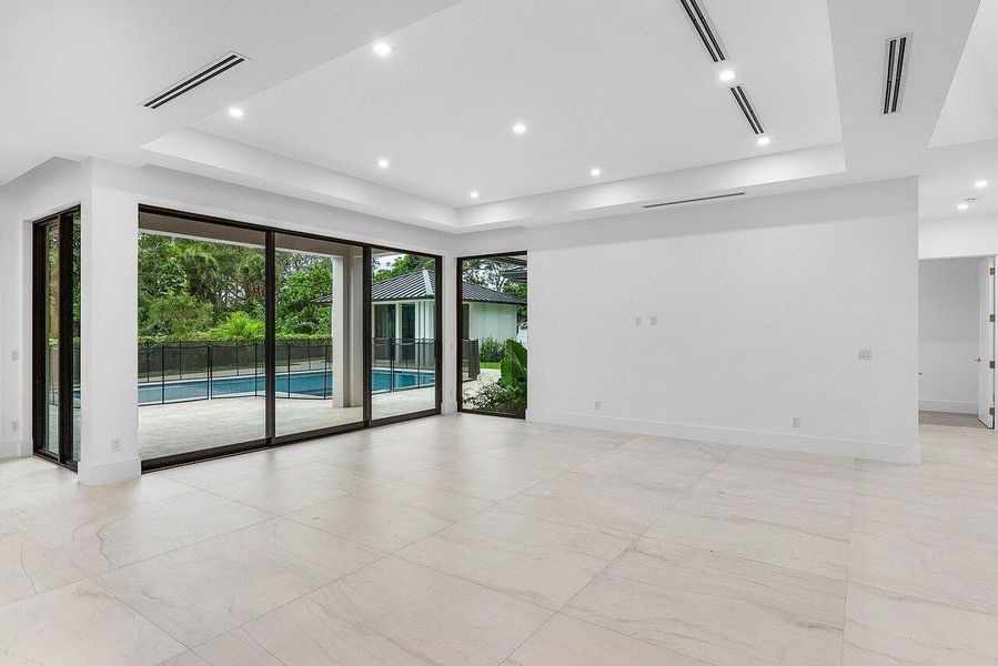 Spacious, unfurnished interior of a new home in , Delray Beach (Image 25).