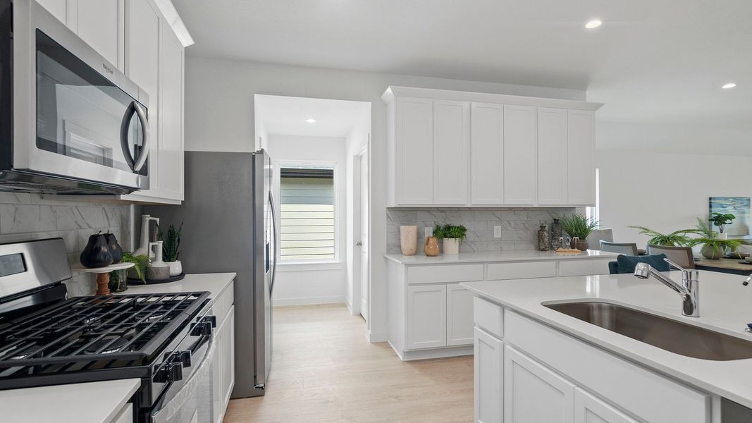 Furnished interior view inside a new home in Emberly, Beasley (Image 18).