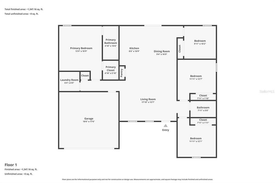 2D floor plan layout of this home in , Dunnellon, FL (Image 4). 2D floor plan layout of this home in , Dunnellon, FL (Image 4).