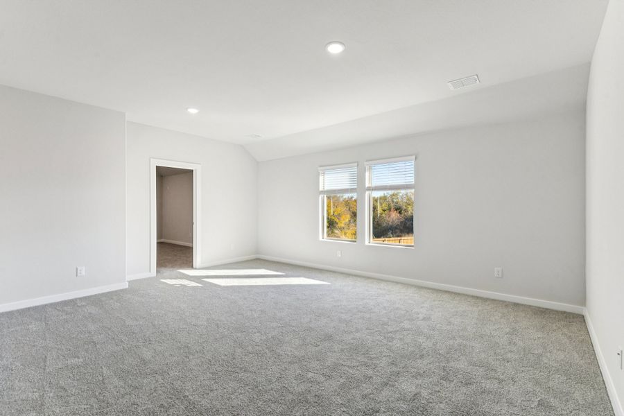 Game Room in the Wimbledon home plan by Trophy Signature Homes – REPRESENTATIVE PHOTO