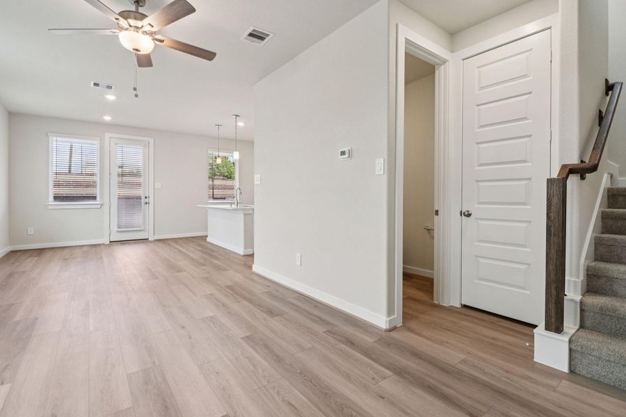 Photo is not of the actual home, but is an inspirational photo of builder’s model home and may depict options, furnishings, and/or decorator features that are not included