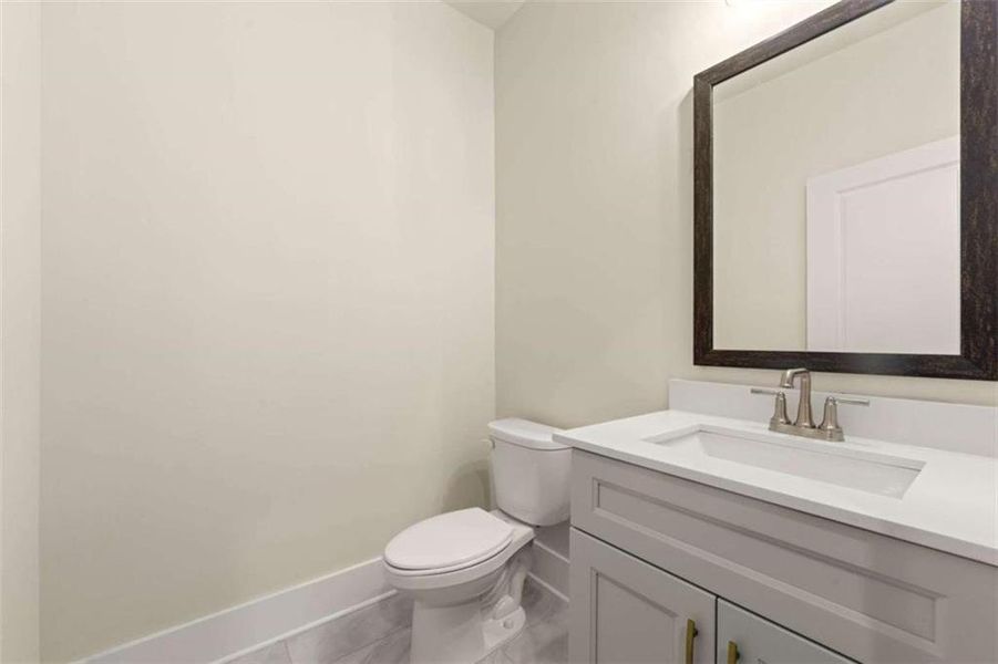Furnished interior view inside a new home in Steeplechase, Hoschton (Image 12).
