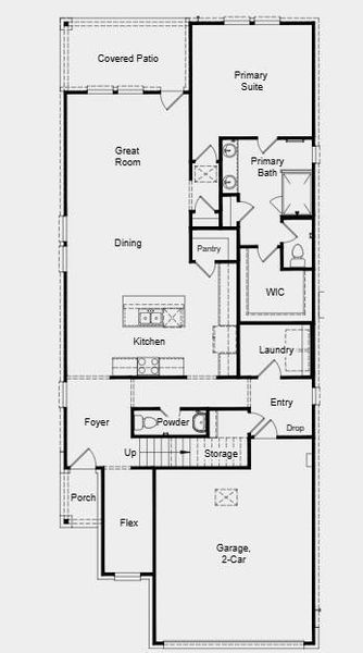 Additional highlights include: Flex space.