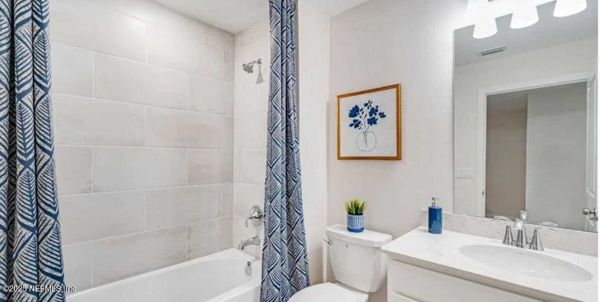 Furnished interior view inside a new home in , St. Augustine (Image 15).