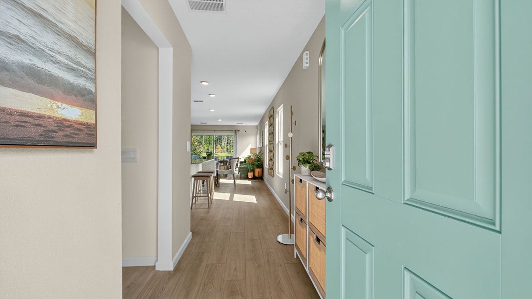 Furnished interior view inside a new home in Trout River, Jacksonville (Image 5).