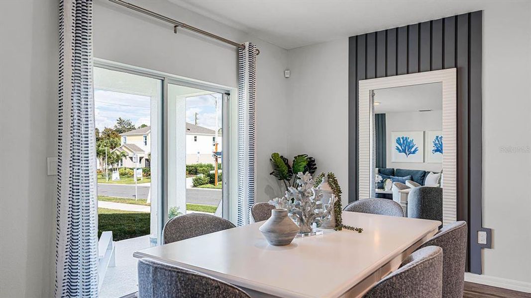 Furnished interior view inside a new home in , Winter Haven (Image 16). Furnished interior view inside a new home in , Winter Haven (Image 16).