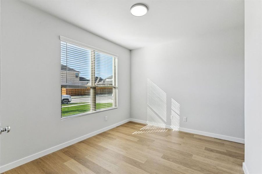 Home Office in the Wimbledon home plan by Trophy Signature Homes – REPRESENTATIVE PHOTO