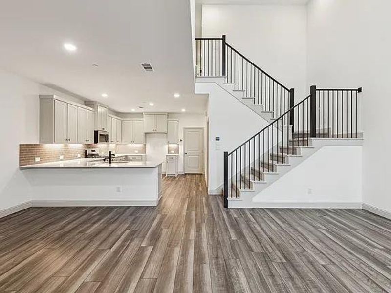 Furnished interior view inside a new home in , Midlothian (Image 7).
