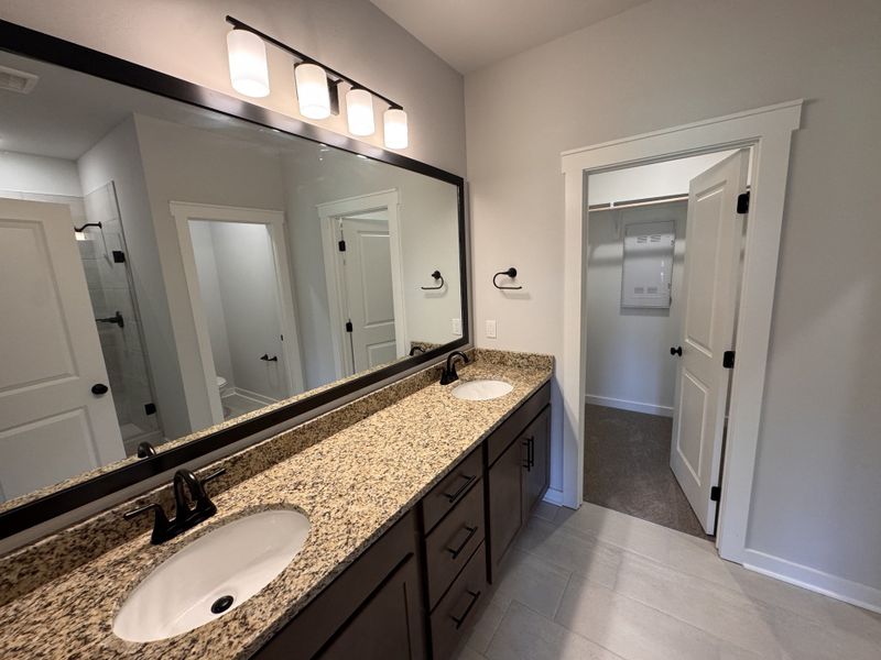 Furnished interior view inside a new home in The Greens at Legacy Townhomes, Springfield (Image 8).