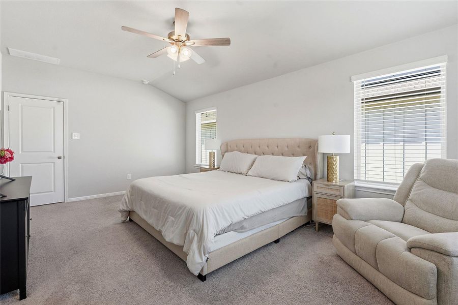Furnished interior view inside a new home in Crosswinds, Kyle (Image 15).