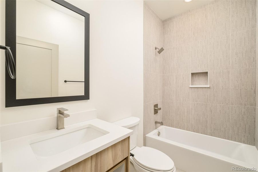 Furnished interior view inside a new home in , Denver (Image 22).