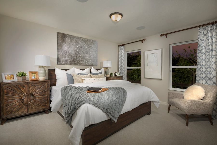 Representative furnished interior of a home built from the 1637 by KB Home in The Sanctuary I, Clermont (Image 7).