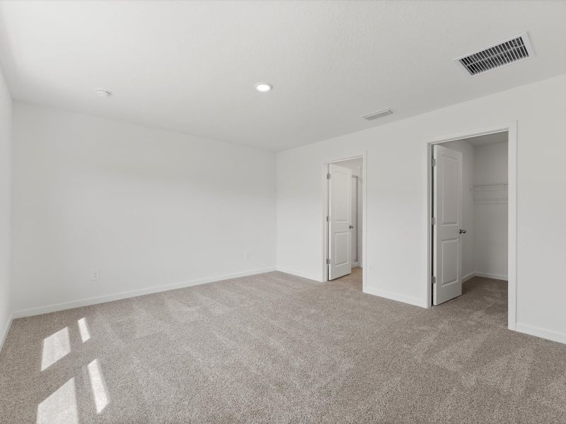 Spacious, unfurnished interior of a new home in Flagler Village - Classic Series, Palm Coast (Image 12). Spacious, unfurnished interior of a new home in Flagler Village - Classic Series, Palm Coast (Image 12).