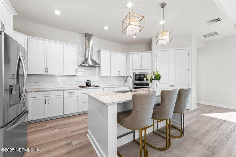 Furnished interior view inside a new home in Courtney Chase, St. Augustine (Image 17).