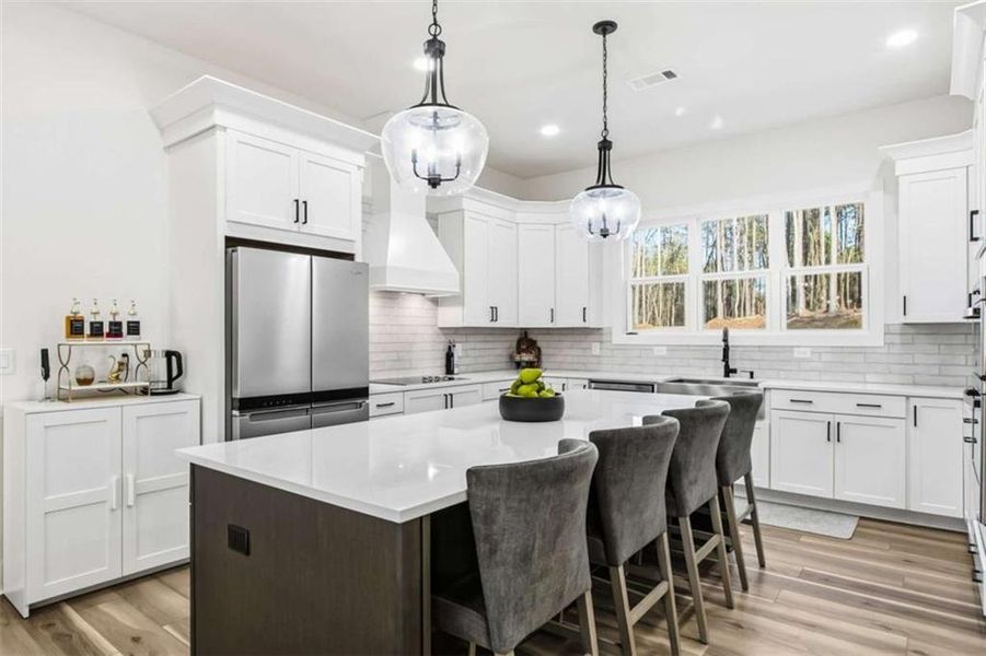 Furnished interior view inside a new home in , Winston (Image 47).