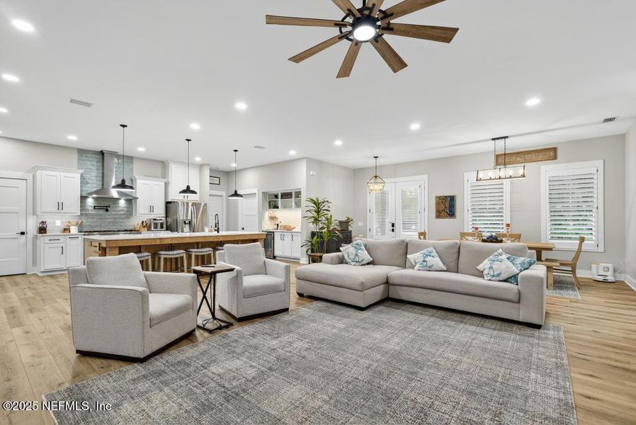 Furnished interior view inside a new home in , Fernandina Beach (Image 13).
