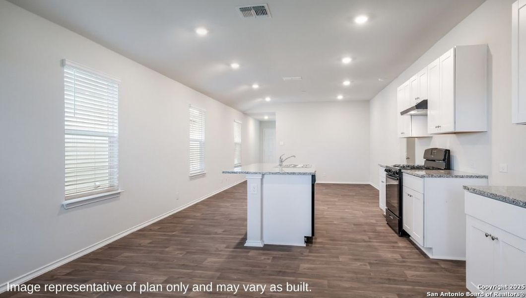 Furnished interior view inside a new home in Riverstone at Westpointe, San Antonio (Image 9).