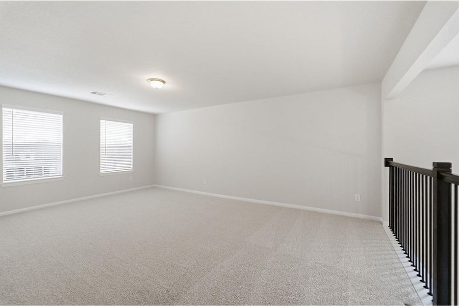 Spacious, unfurnished interior of a new home in Pearlbrook, Texas City (Image 23). Spacious, unfurnished interior of a new home in Pearlbrook, Texas City (Image 23).