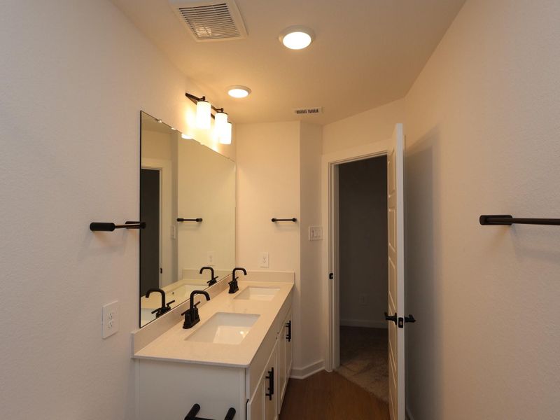 Furnished interior view inside a new home in Sorella, Tomball (Image 7).