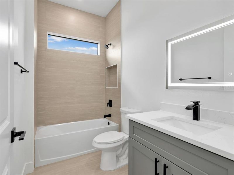 Furnished interior view inside a new home in , Cape Coral (Image 12).