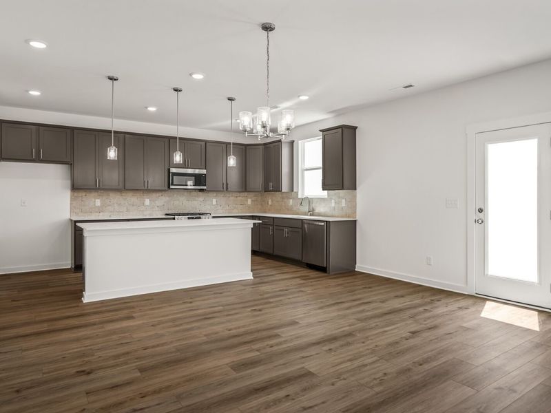 Furnished interior view inside a new home in Calista Farms, White House (Image 4).