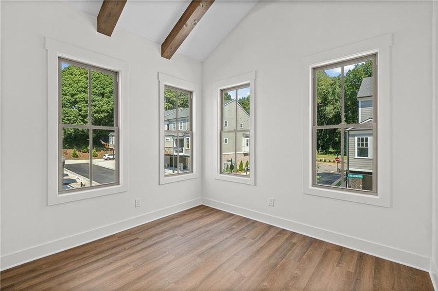 Spacious, unfurnished interior of a new home in Devin's Shire, Kennesaw (Image 34).