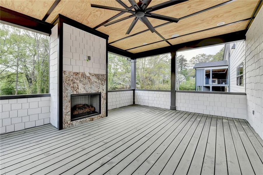 Furnished interior view inside a new home in , Buford (Image 33).
