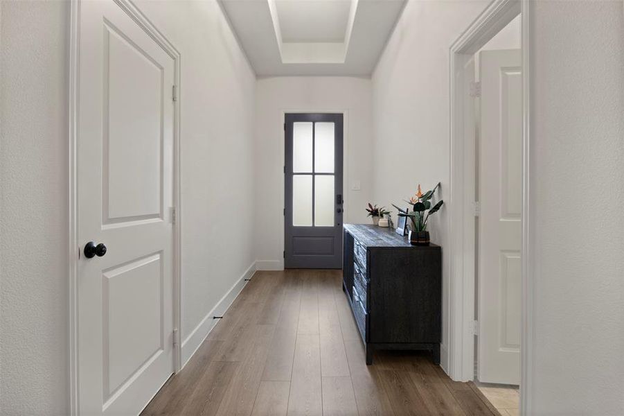 Furnished interior view inside a new home in , Saginaw (Image 26).