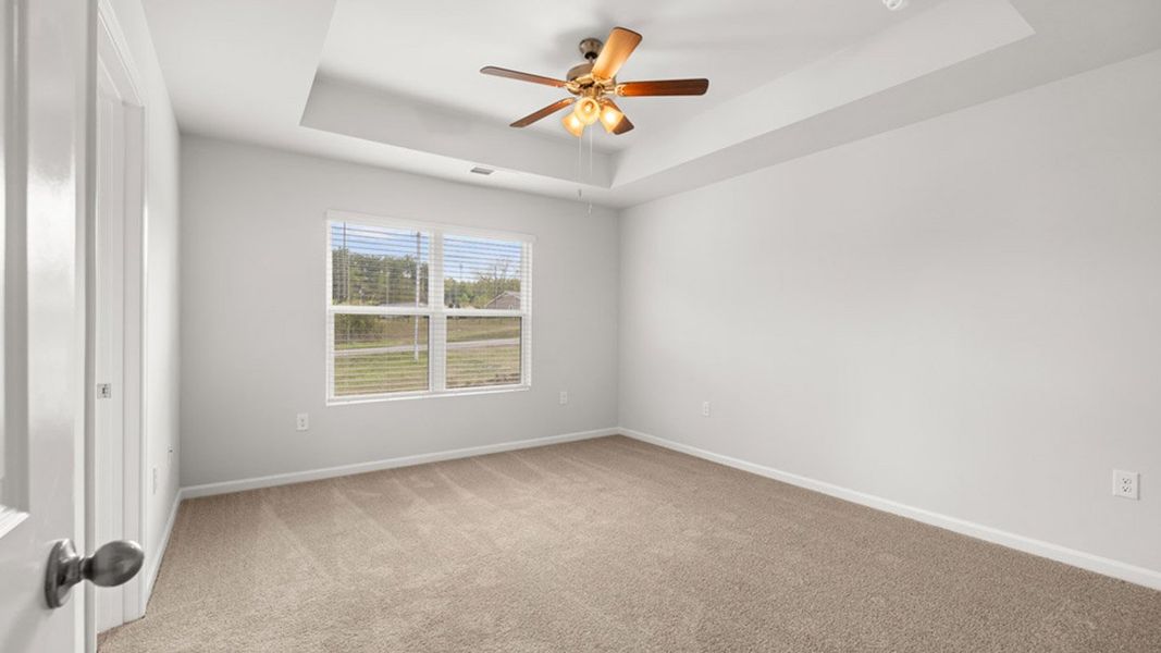 Representative unfurnished interior of a home built from the Ansley by D.R. Horton in Byrd Village, Graniteville (Image 18).
