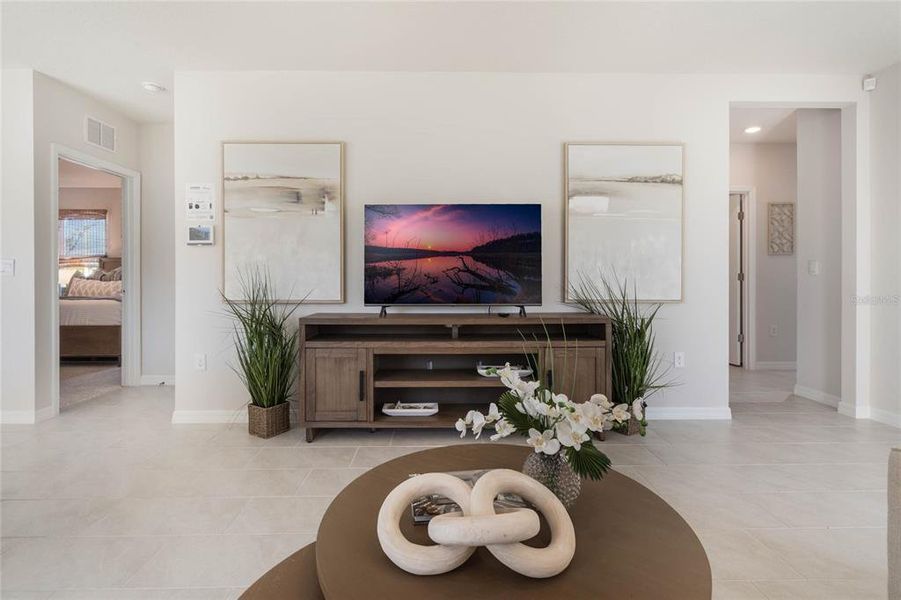 Furnished interior view inside a new home in Lake Deer Estates, Poinciana (Image 6).