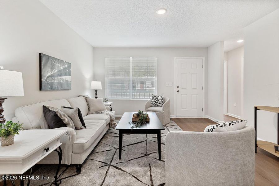Furnished interior view inside a new home in , Jacksonville (Image 17).