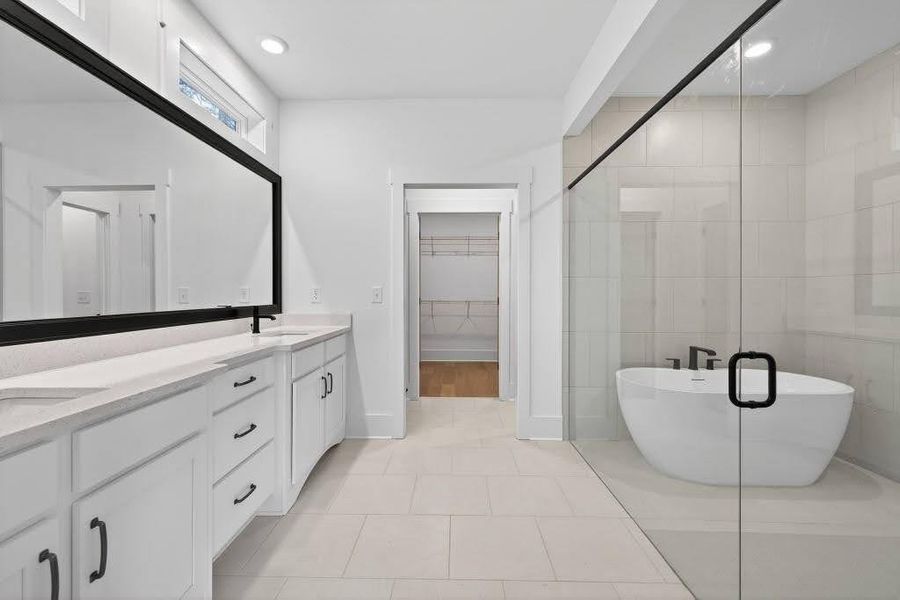 Furnished interior view inside a new home in Livingstone Park, Kennesaw (Image 8).