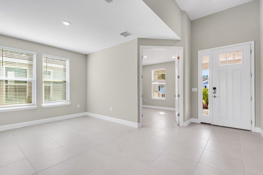 Representative unfurnished interior of a home built from the San Blas by Taylor Morrison in Colbert Landings, Palm Coast (Image 19).