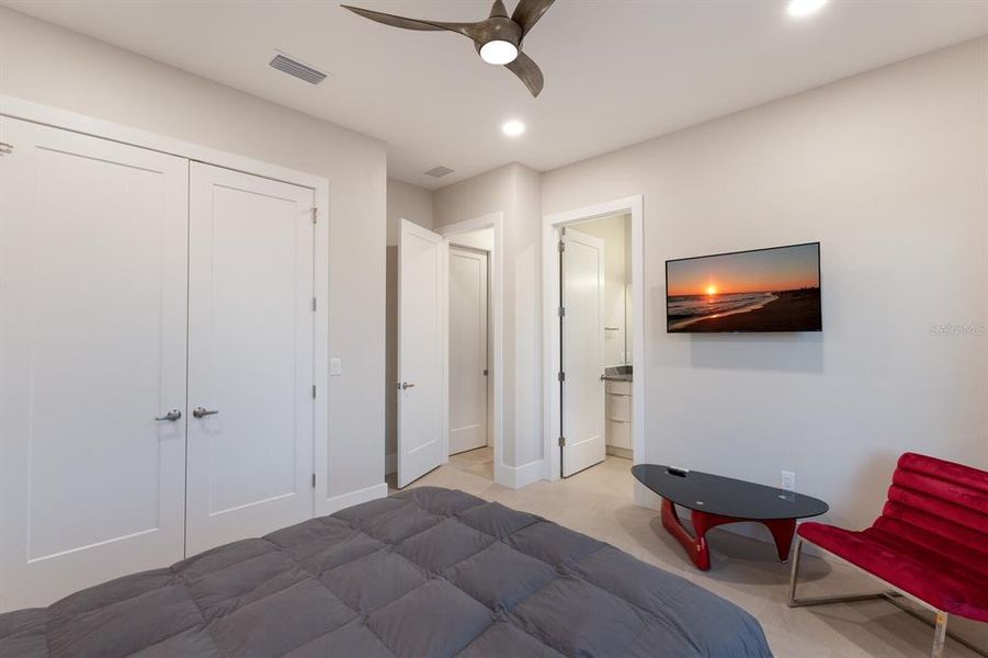 Furnished interior view inside a new home in , Longboat Key (Image 14).