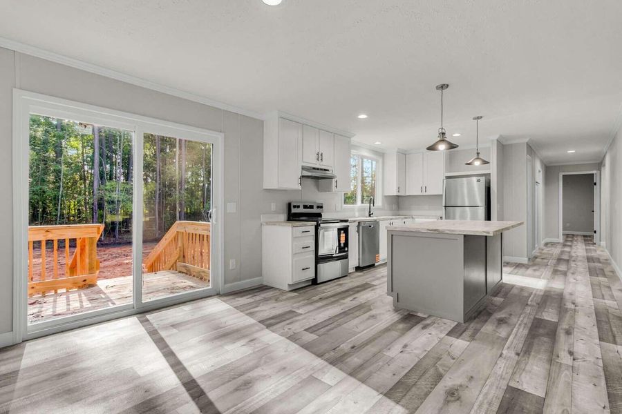 Furnished interior view inside a new home in , Holly Hill (Image 6).