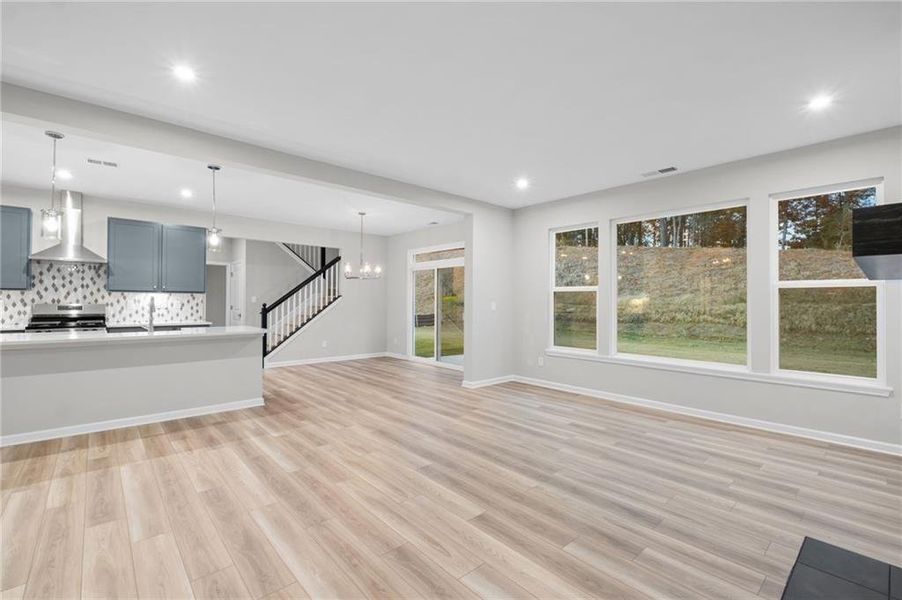 Spacious, unfurnished interior of a new home in Pickens Bluff, Hiram (Image 35).