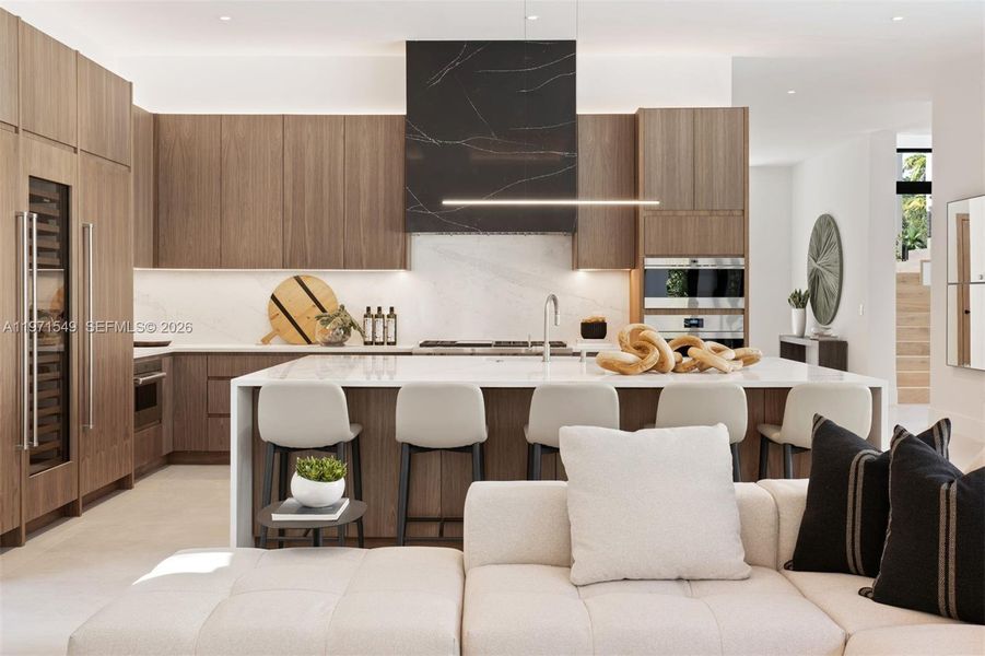 Furnished interior view inside a new home in , Pinecrest (Image 3). Furnished interior view inside a new home in , Pinecrest (Image 3).