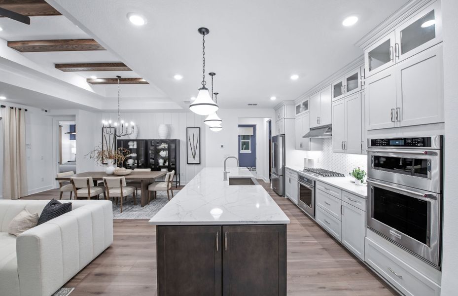 Furnished interior view inside a new home in Del Webb Sunchase, Parrish (Image 5).