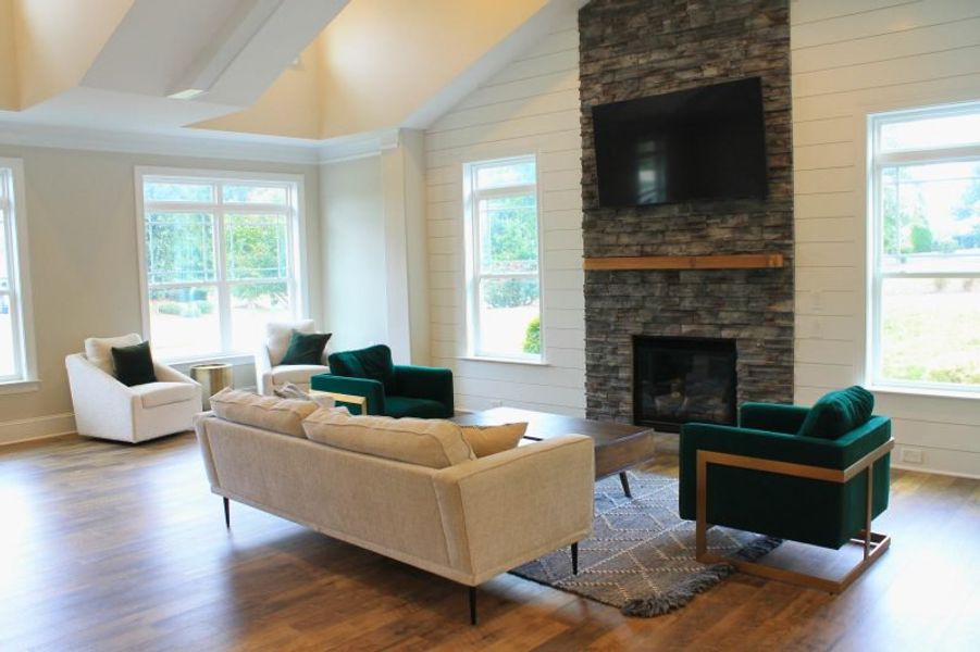 Furnished interior view inside a new home in Weybridge, Burlington (Image 13).