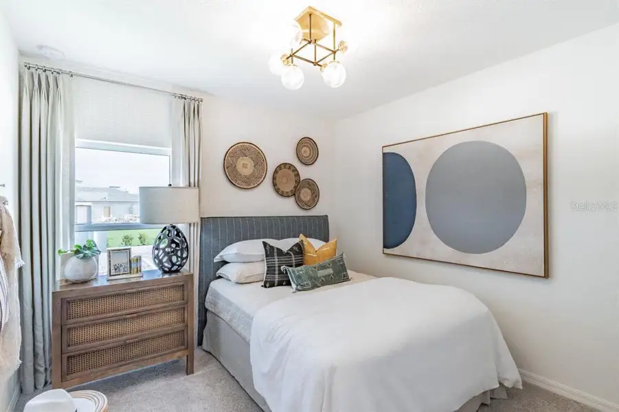 Furnished interior view inside a new home in The Hammocks at West Port, Port Charlotte (Image 10).