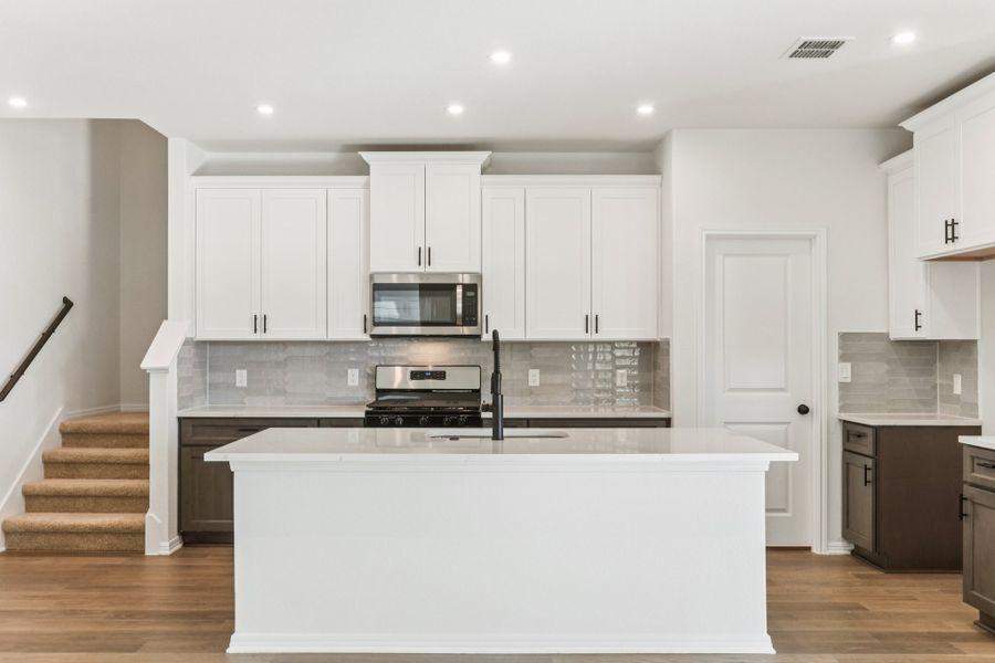 Furnished interior view inside a new home in Porter Country, Buda (Image 11). Furnished interior view inside a new home in Porter Country, Buda (Image 11).