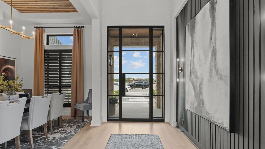 Representative exterior details of a home built from the Savara by Chesmar Homes in Feathergrass, Florence (Image 3).