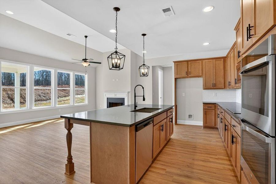 Furnished interior view inside a new home in , Homer (Image 8).