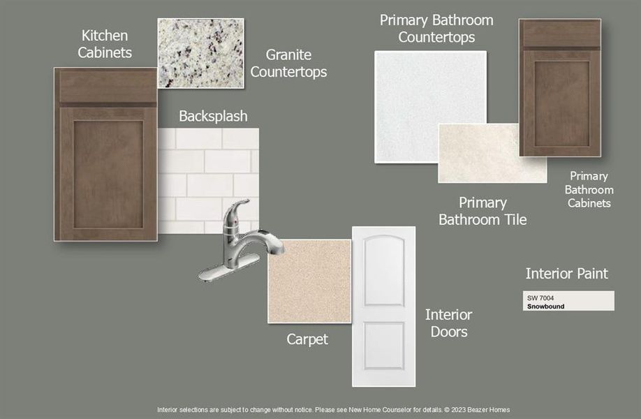 Beazer Homes Stark Farms Rainier Design Image