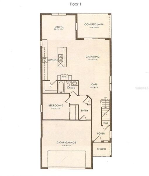 2D floor plan layout of this home in , Land O' Lakes, FL (Image 5). 2D floor plan layout of this home in , Land O' Lakes, FL (Image 5).