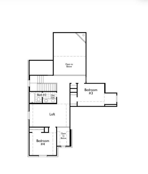 2D floor plan layout for the Richmond Plan by Highland Homes in Two Step Farm: 50ft. lots, Montgomery, TX (Image 24). 2D floor plan layout for the Richmond Plan by Highland Homes in Two Step Farm: 50ft. lots, Montgomery, TX (Image 24).